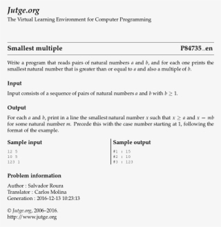 Write A Program That Reads Pairs Of Natural Numbers - Prime Number #4442593