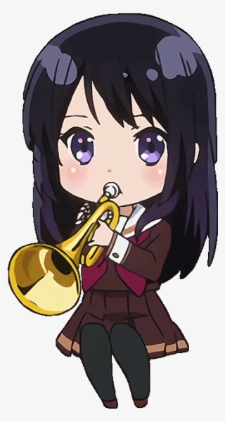 Hibike Euphonium Reina Kousaka Chibi Gif Find Make - Hibike Euphonium Reina Chibi #4442922