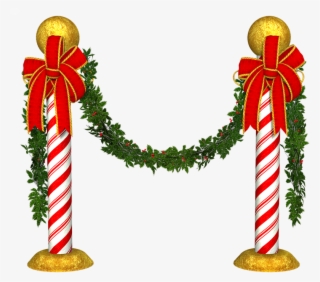 Christmas Wreath Clipart 12, Buy Clip Art - Christmas Tree Candy Cane Garland #4443243