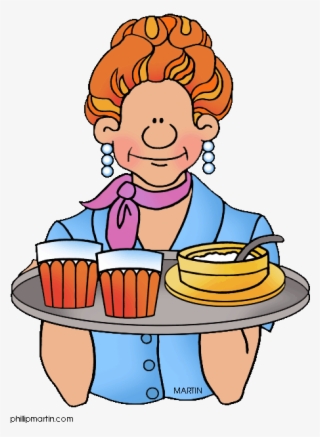 Pizza Clipart Meal - Waitress Clip Art #4443402