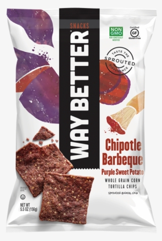 Chipotle Barbeque Purple Sweet Potato - Way Better Chips #4443653