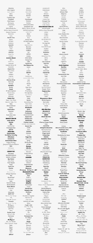 Fonts - Document #4444327 Fonts - Document #4444327