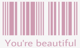 Barcode Text Words Beautiful Compliments Pink - Mã Vạch Picsart #4445546