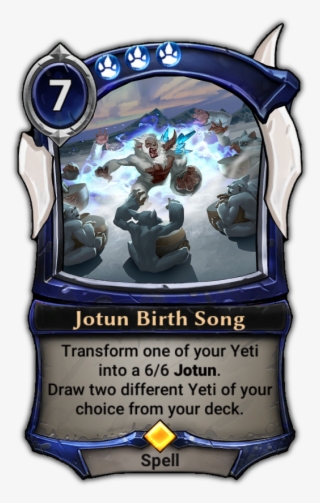 Jotun Birth Song - Eternal Card Game Dragon #4445728