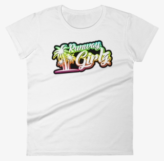 Runway Girlz Neon Tropic Tee - Active Shirt #4448182