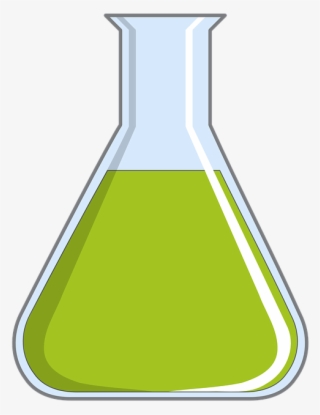 Chemistry Bottle Png - Yellow Science Flask Png #4449405