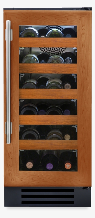 True Residential 15 Inch Overlay Glass Door Wine Cabinet #4451479