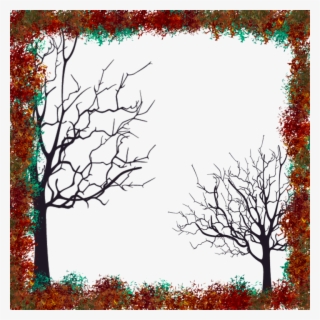 Preview Overlay - Autumn Frame Full Png #4451524