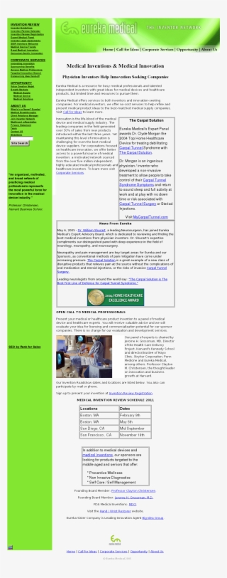 Eureka Medical Competitors, Revenue And Employees - Document #4451897