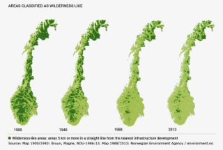 Wilderness-like Areas In Norway And Their Evolution - Norwegian Wilderness #4452419