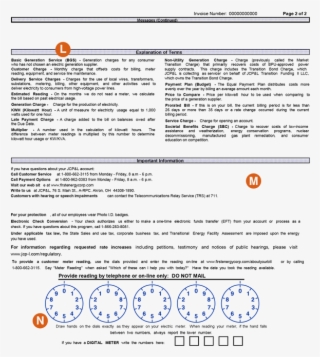Jcpl Bill Back - Jcpl Sample Bill #4452926