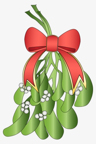 Gift, Christmas Light Bulb, Turkey, Ornament, Poinsettia, - Transparent Png Mistletoe #4454615
