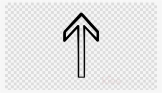 North Arrow Simple Clipart Arrow Symbol Clip Art - Clip Art Transparent Background Money Sign #4455168