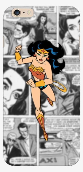 Wonderwoman Comic Phone Cover - Iphone 6 Plus & 6s Plus Embossment #4455472