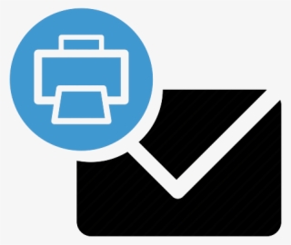 Auto Print & Mail - Print And Mail Icon #4456281