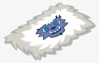 Yeti Face Rug - Illustration #4456559 Yeti Face Rug - Illustration #4456559