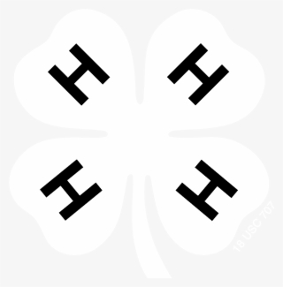 Digital Marketing Resources Black - 4 H Clover Black And White #4457089