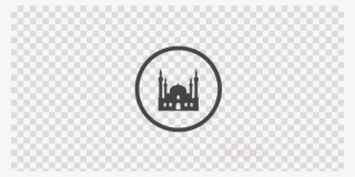 Download Mosque Logo In Map Clipart Mosque World Map - Animation Basketball #4460937