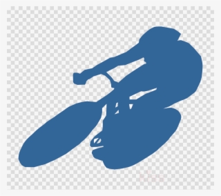 Cycling Silhouettes Png Clipart Cycling Bicycle Clip - Love You Transparent Background #4461387