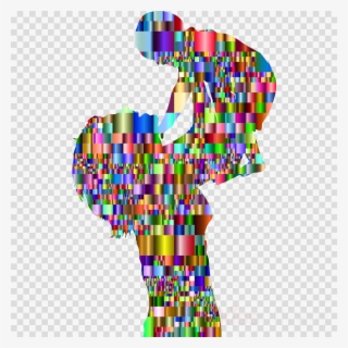 Prismatic Silhouette Clipart Silhouette Clip Art - Portable Network Graphics #4461692