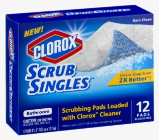 Clorox 31282 Scrub Singles Kitchen Scrubbing Pads 14 #4462541
