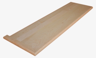Hard Maple Stair Tread - Stair Tread Bullnose #4462807