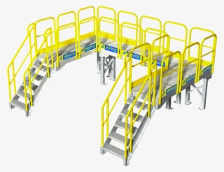 Keep Your Workers Safe With Our Assembly Line Stair - Stairs #4462994