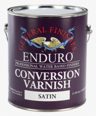 General Finishes Satin Enduro Conversion Varnish, Gallon #4463059