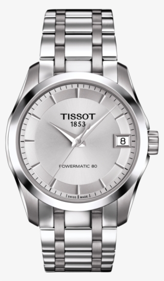 Tissot Ladies Couturier Powermatic 80 Watch With Silver - Tissot Couturier Powermatic 80 Lady #4463375