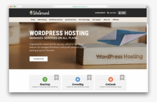 We Recommend Siteground For Charity Wordpress Hosting - Siteground #4463477