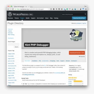 Debug Wordpress With Kint - Wordpress #4464280
