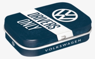 Nostalgic Art Tin Box & Mints Vw Drivers Only Small - Mint Box #4466774