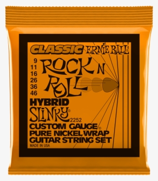 Ernie Ball Hybrid Slinky Classic Rock N Roll Pure Nickel #4466938