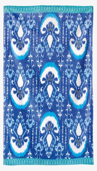 Vaya Periwinkle Beach Towel - John Robshaw Vaya Pink Beach Towel #4467089