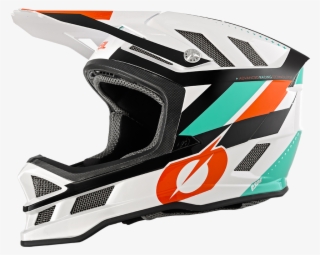 Blade Helmet Synapse White/orange - O Neal Downhill Helm #4467092