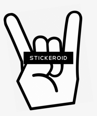 Rock N Roll Sign Hand #4467226