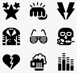 Rock & Roll - Basketball Icons Png #4467706