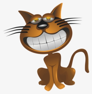 Cartoon Chicken With Glasses 8, Buy Clip Art - Caricature Cat #4468149