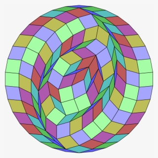 34-gon Rhombic Dissection2 - Circle #4468305