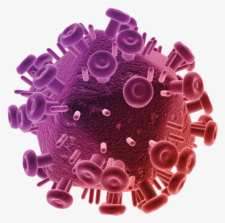 1 In Every 26 People Has Hepatitis B - Hiv Virus Transparent Background #4469127