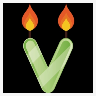 Download For Free This Letter V Transparent Png Image - Illustration #4469411