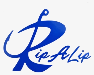 Rip A Lip Decal Small W/script Letter - Decal #4469886