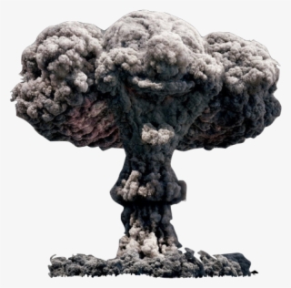 Mushroom Cloud Vector - Atomic Mushroom Cloud Png #4471751