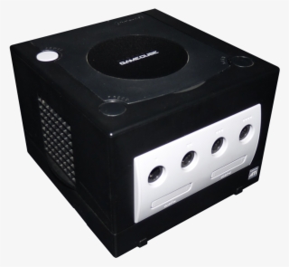 How To Hook Up Your Nintendo Gamecube - Gamecube Black And White Png #4472269
