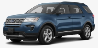 Blue Ford Explorer 2018 #4472401