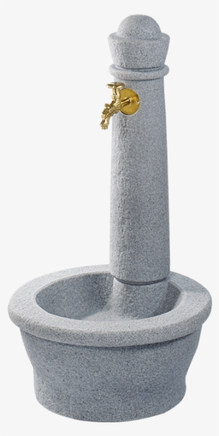 Stone Fountains Roma Lightgranite - Graf Sloupek Na Čerpání Vody Roma Bílý 356101 #4472624