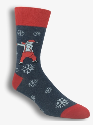 Dabbing Santa And Rudolph Christmas Socks By Funatic - Santa Claus #4472628