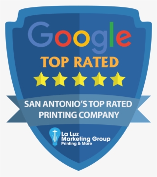 San Antonio Top Rated Printing Company - Google Logo #4472818