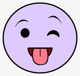 How To Draw Tongue Out Emoji - Smiley Face Clip Art #4474444