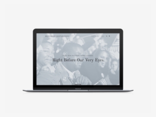 Obama Water Laptop Mockup - Web Design #4475376